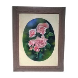 Tableau aux roses de