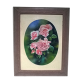 Tableau "aux roses" de Fontanier J