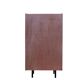 Vintage modernist bookshelf from the 1950s.