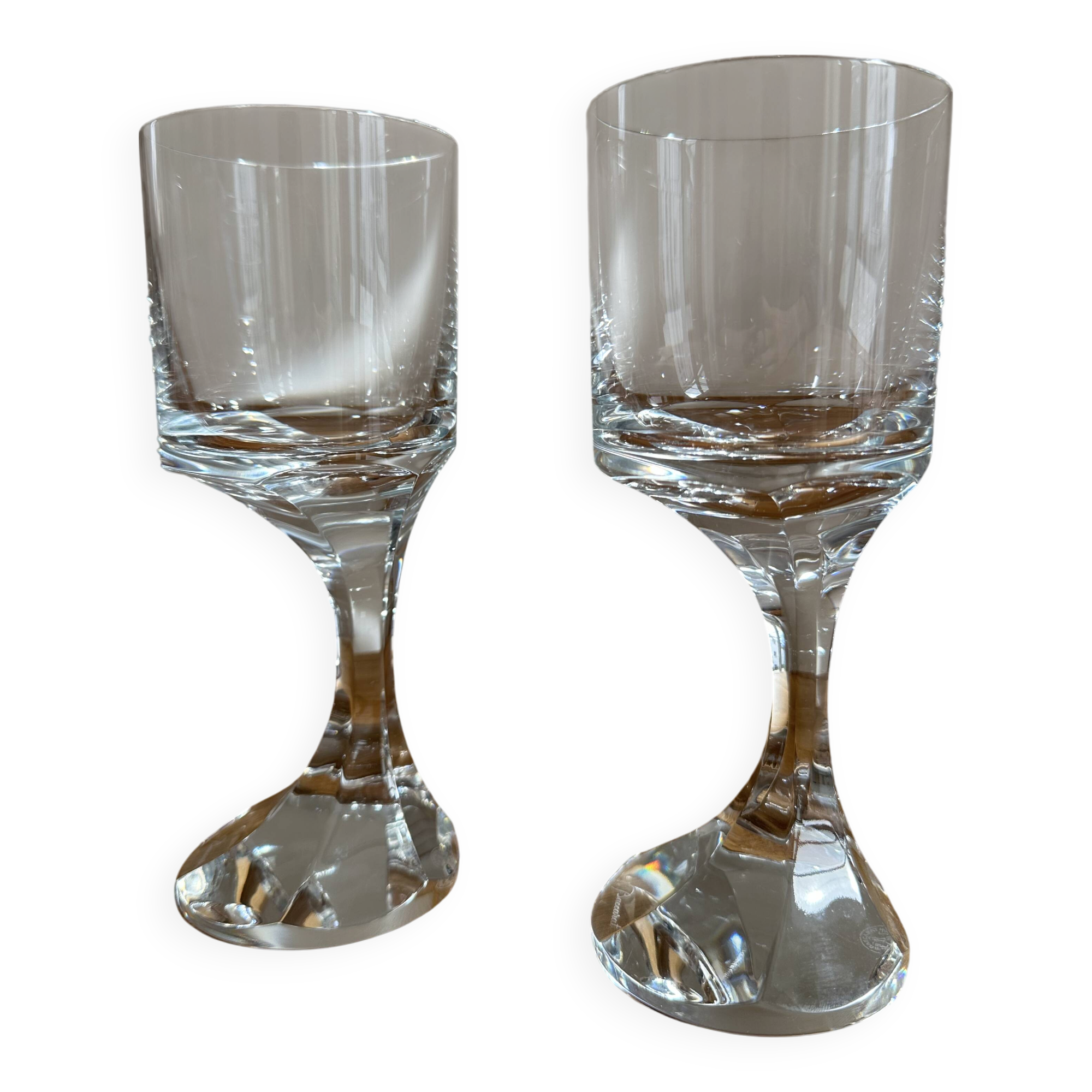 2x Verres à Pieds en Crystal "Narcisse" de Baccarat