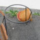 Panier à ouvrage en rotin