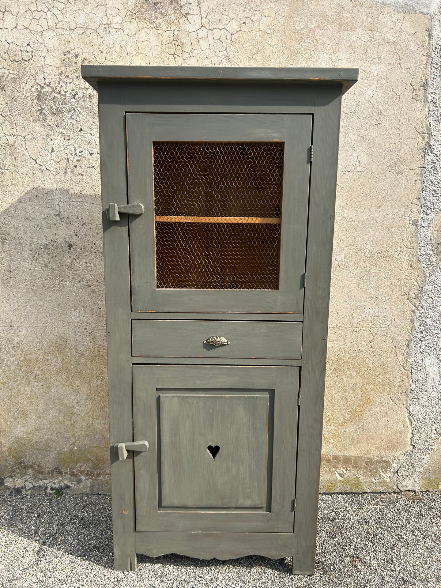 Old wooden pantry