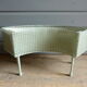 Perforated metal planter from the 1950s