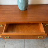 Vintage teak enfilade from the 1960s.