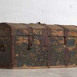 Antique chest with green patina (c.1900)