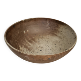 Salad bowl Ceramic stoneware pyrithione dish signed pictogram 34cm