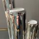 Series 4 HRW Fink Germany candlesticks from the 70s in silver metal