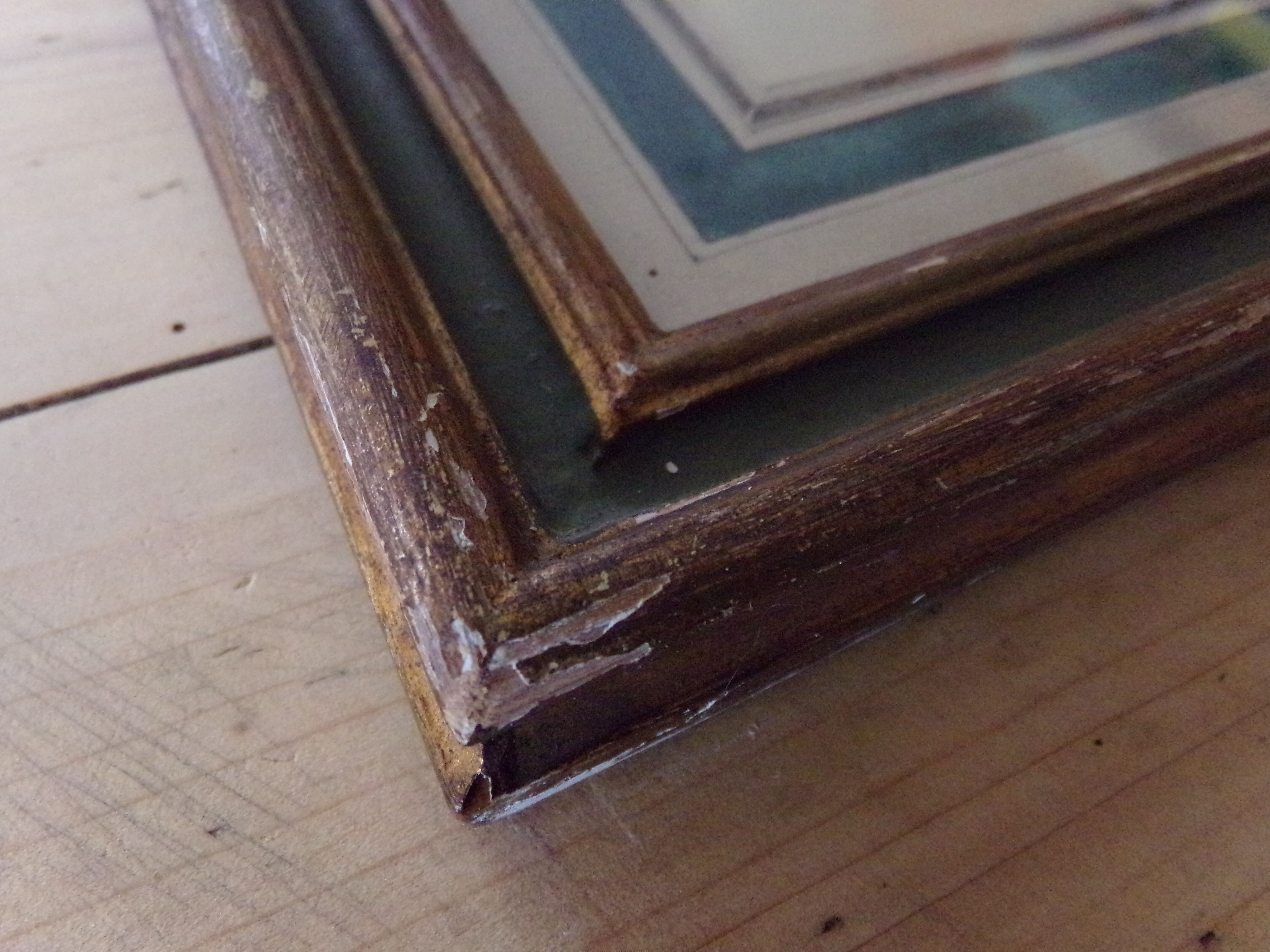 Framed antique lithograph by Pierre-Joseph Redouté