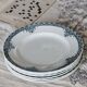 6 assiettes plates vintage terre de fer –Série Andrinople