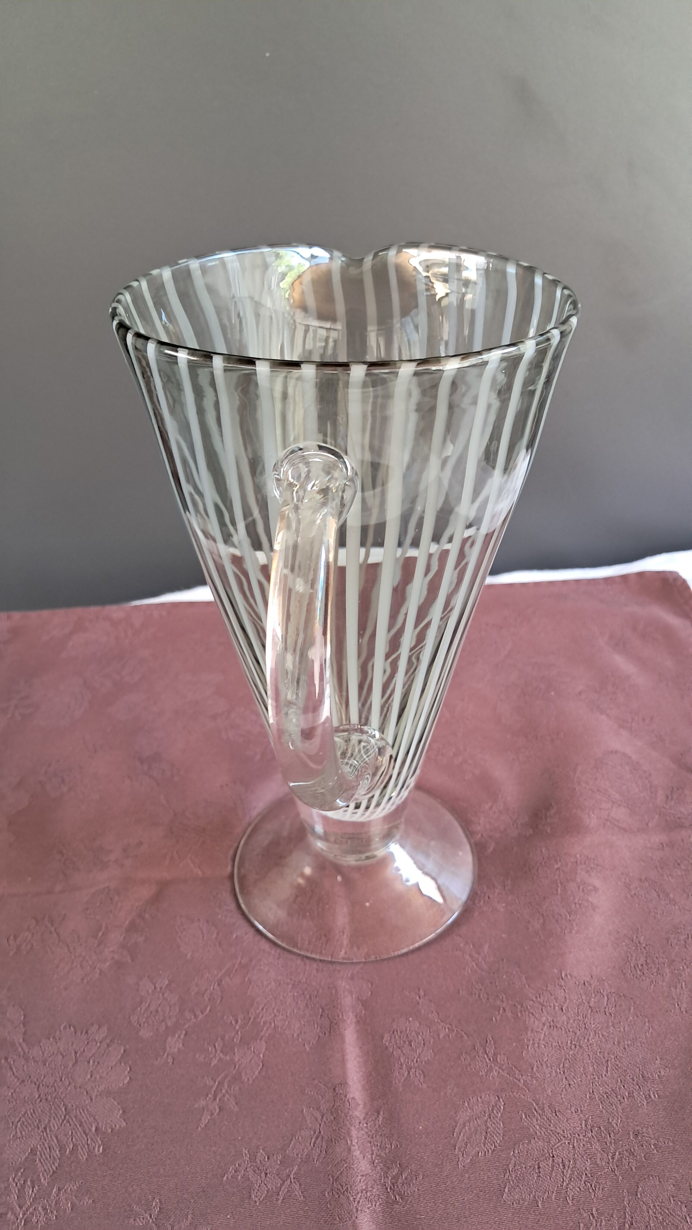Grand pichet style Murano