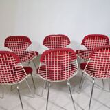 “Bikini” Chairs by Charles & Ray Eames for Herman Miller, Set of 6, 1960s