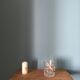 Chiseled glass ice bucket