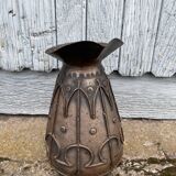 Arts and Crafts: Jug with Alpha and Omega Decorations, 1900