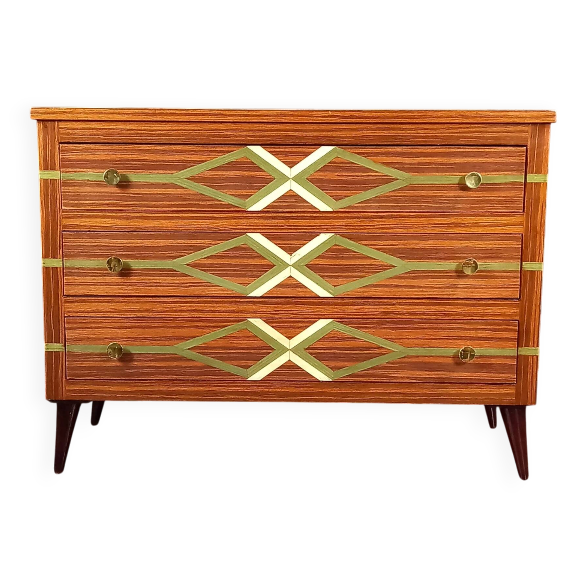 Italian mid-century chest of drawers Gio Ponti style