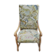 fauteuil style Louis XIII tapisserie