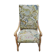 fauteuil style Louis XIII tapisserie