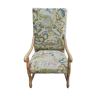 fauteuil style Louis XIII tapisserie