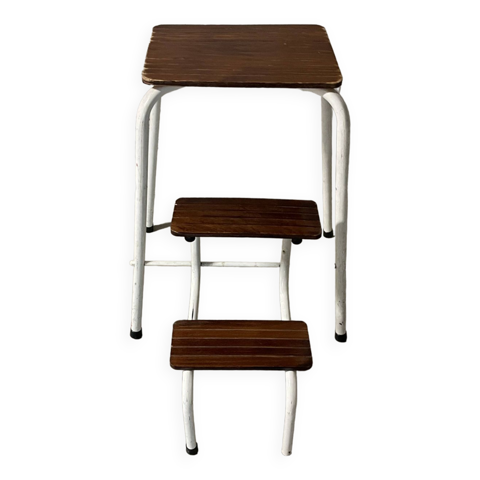 Relaxdays Tabouret pliable, 1 marche, jusqu'à 120 kg, plastique