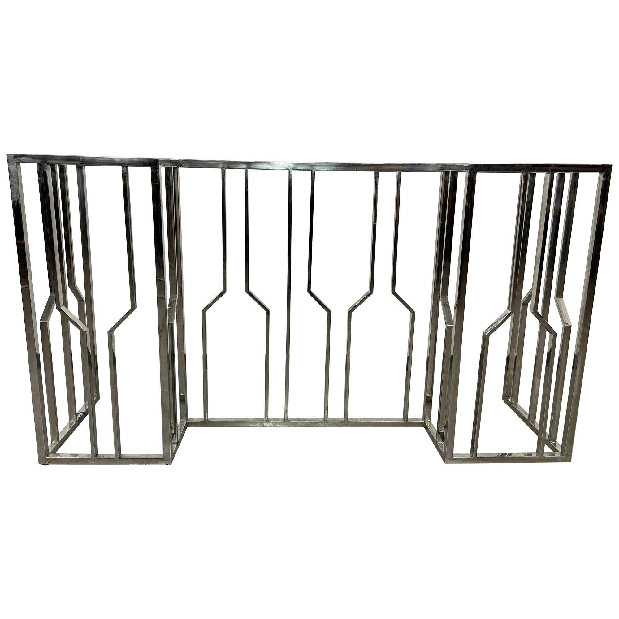Table console design milieu du siècle