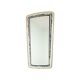 Fifties Rockabilly Mirror Geometric Motif Gold Vintage Design