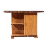 Art Deco coffee table in ash and walnut