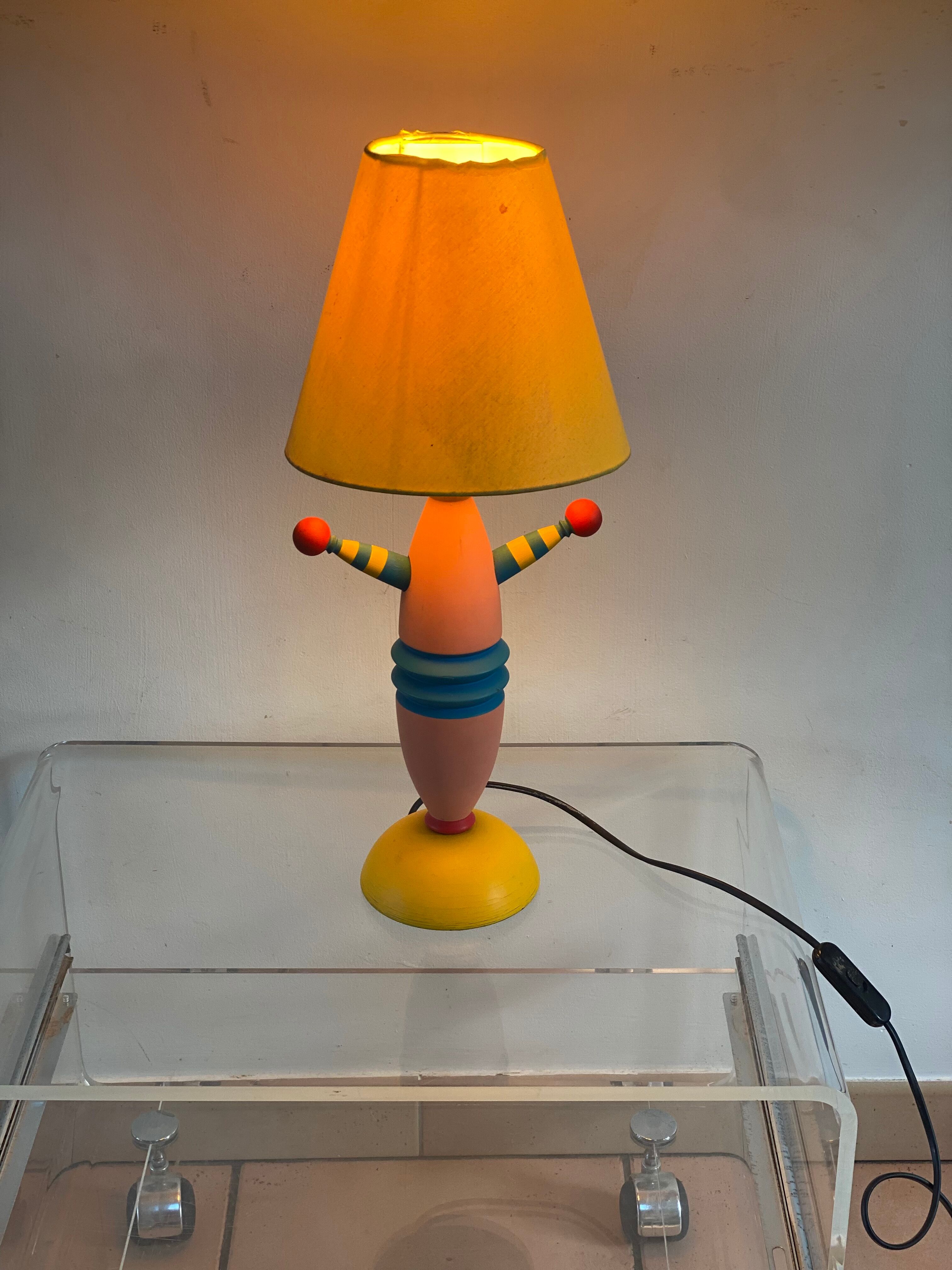 Totem lamp, Olivier Villatte, circa 1980 | Selency