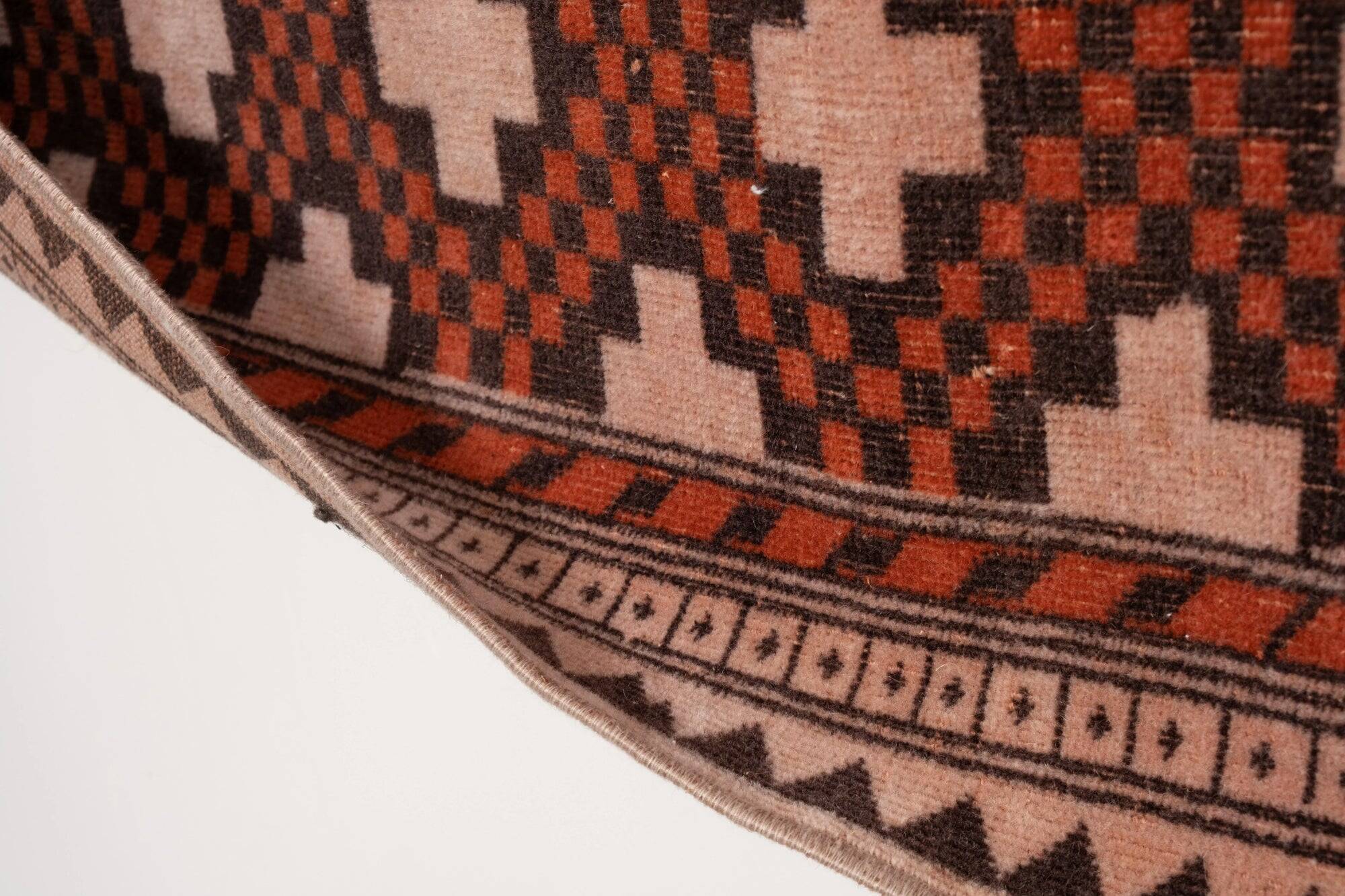 Tapis turc vintage fait main