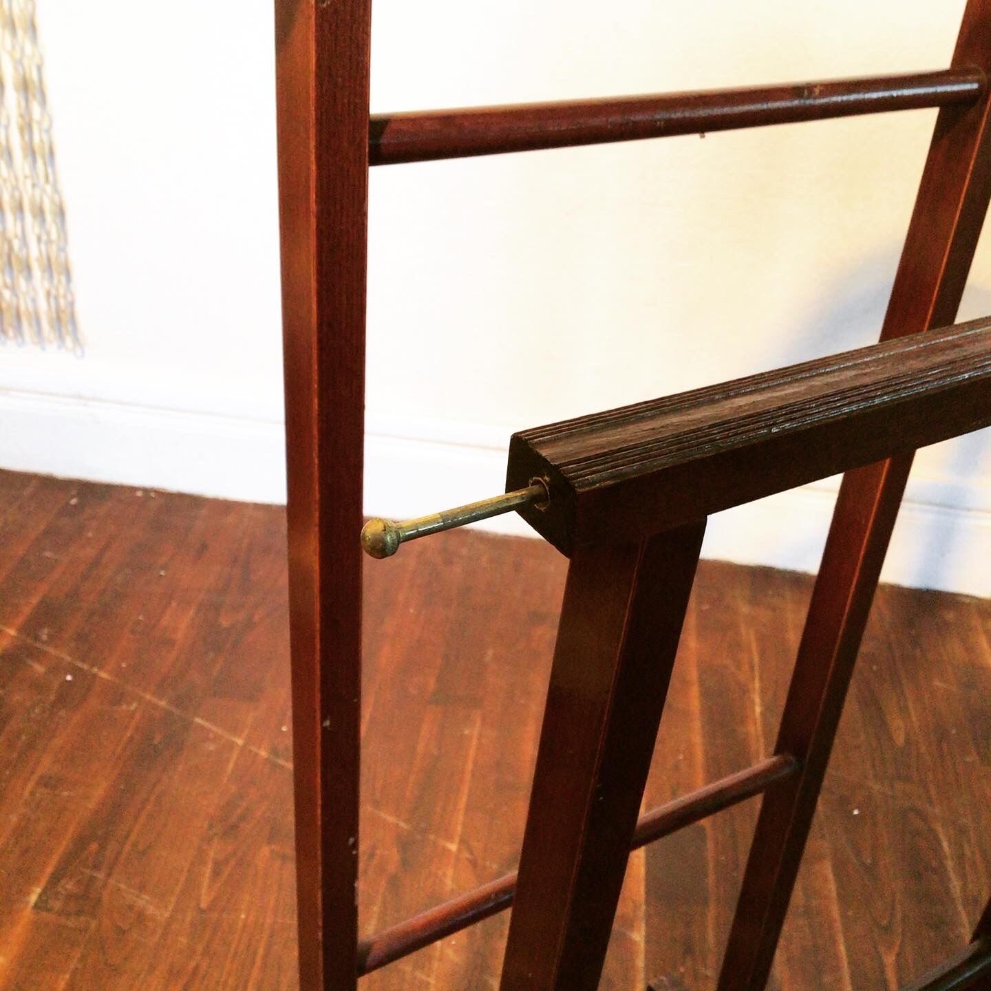 Mahogany night valet