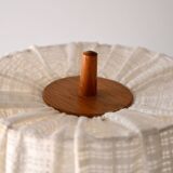 Floor lamp with fabric shade