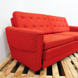 Ensemble de salon vintage bloc de l’Est, Tchécoslovaquie, années 1970