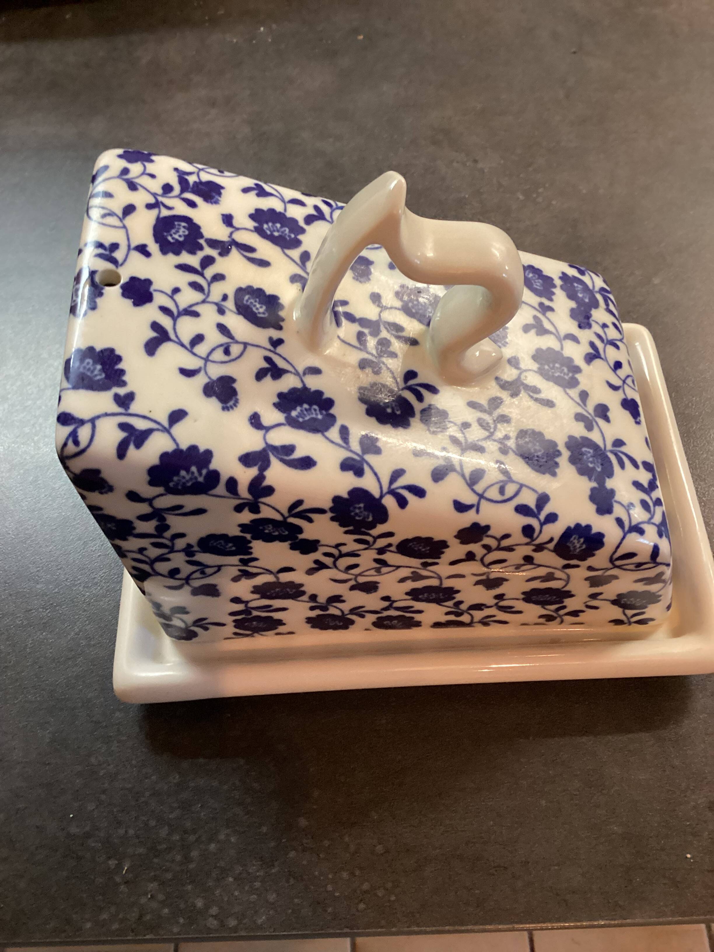 Vintage Haxby Lidded Cheese / Butter Dish.