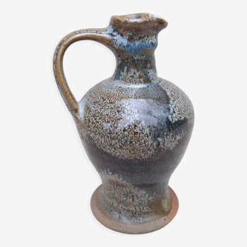 Glazed terracotta pitcher - La Borne