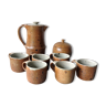 Coffee grog stoneware