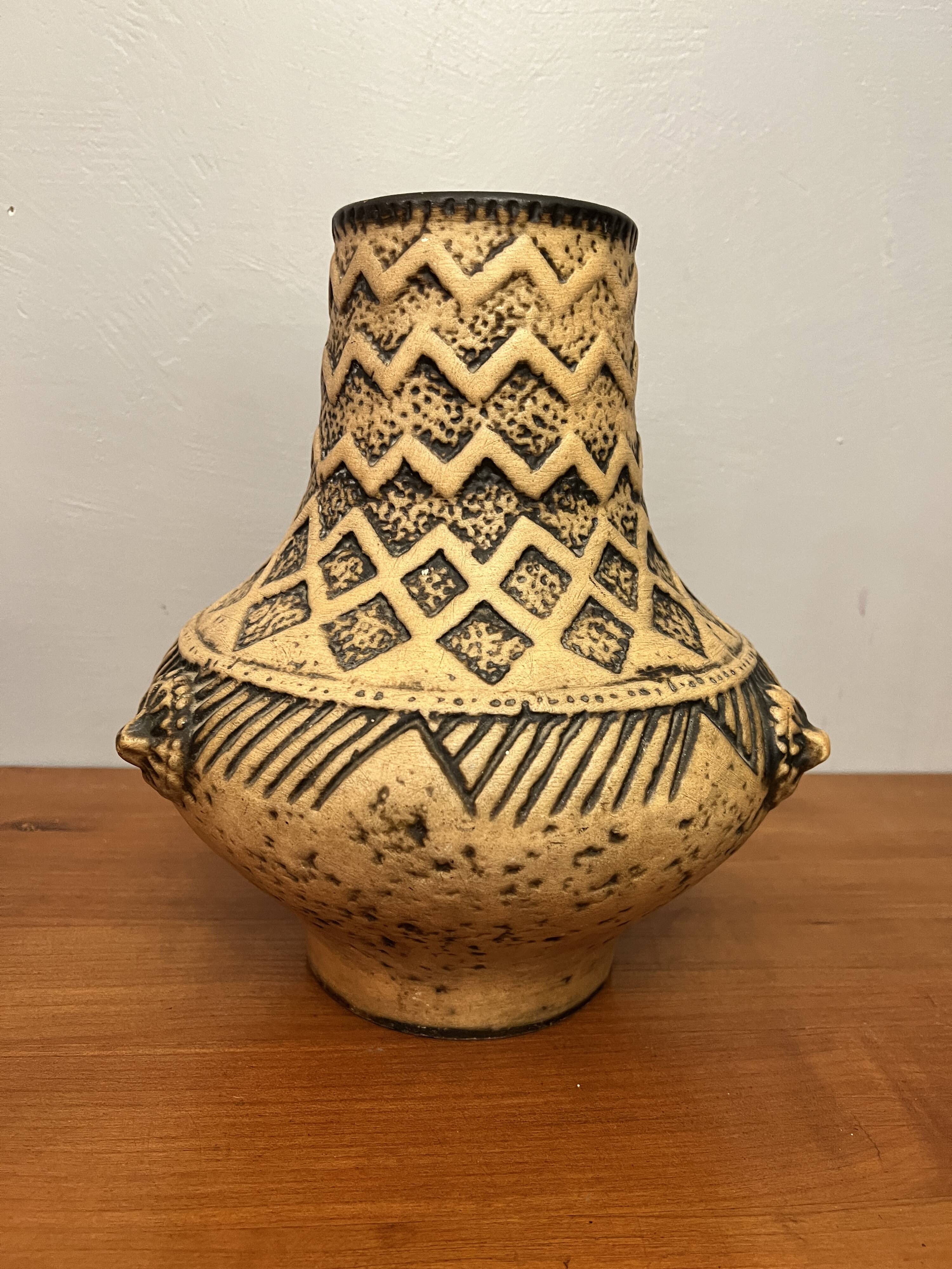 BHV - ceramic vase, 60s/70s