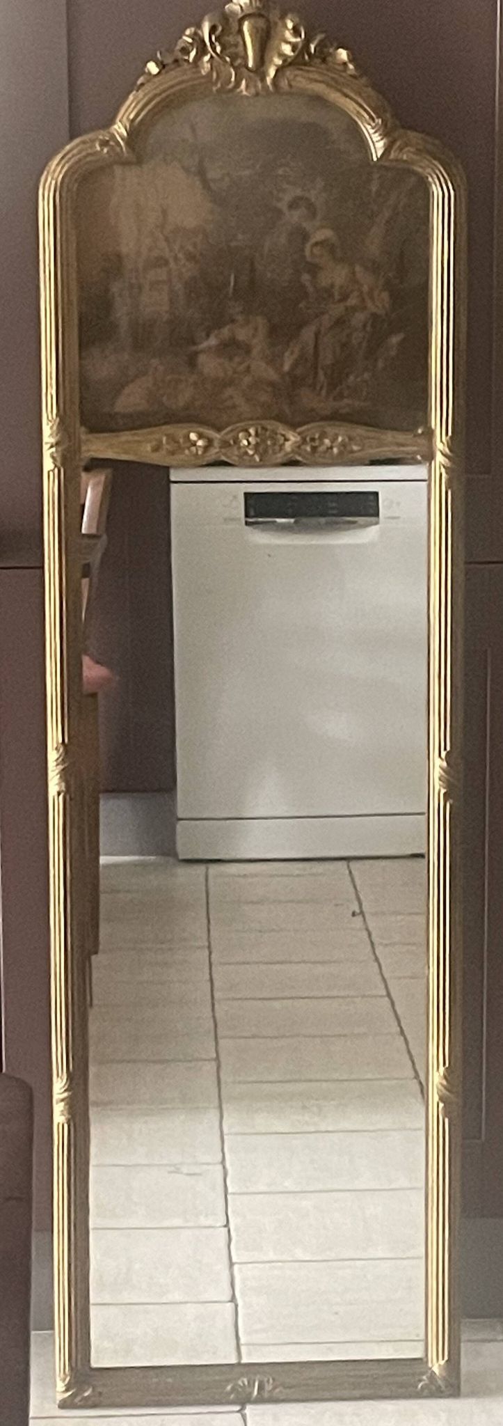 Louis XVI style mirror