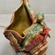 Vintage 'scene' lamp – ceramic