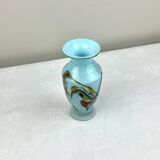 Petit vase en verre coloré