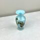 Small colored glass vase