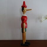 Pinocchio articulated wooden toy