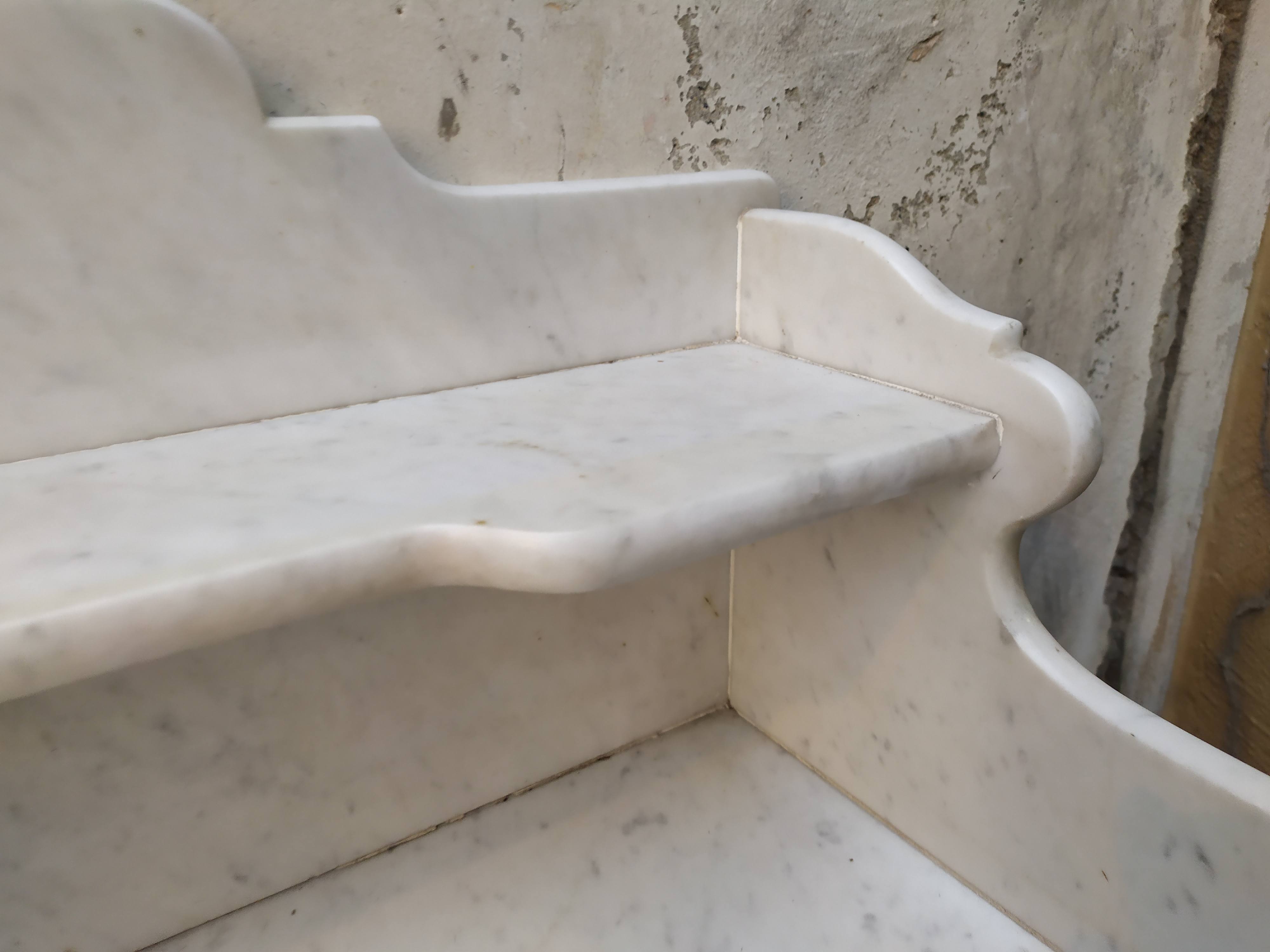 Marble toilet table