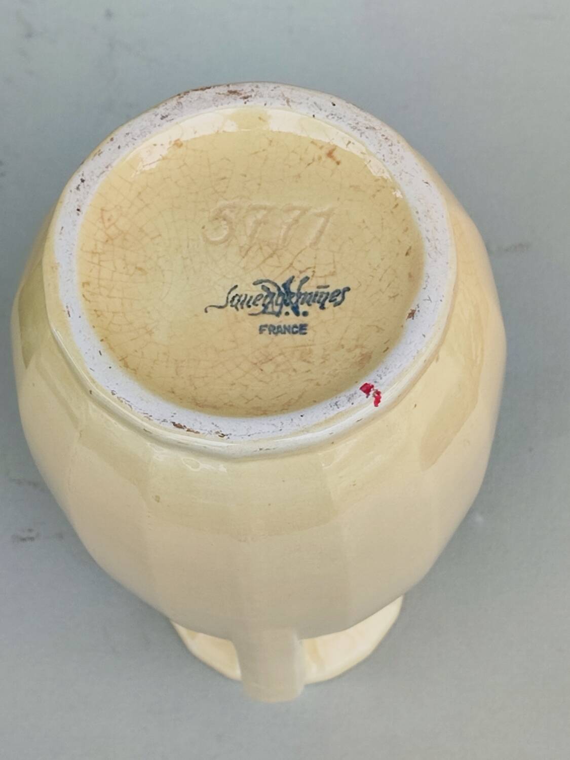 Vase art déco par Sarreguemines