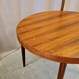 Table à manger extensible danoise en palissandre 1960