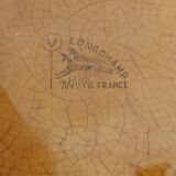 2 vintage Longchamp plates