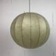 Mid-Century Space Age Cocoon Hanging Pendant Lamp in the style of Achille Castiglioni, 1960s