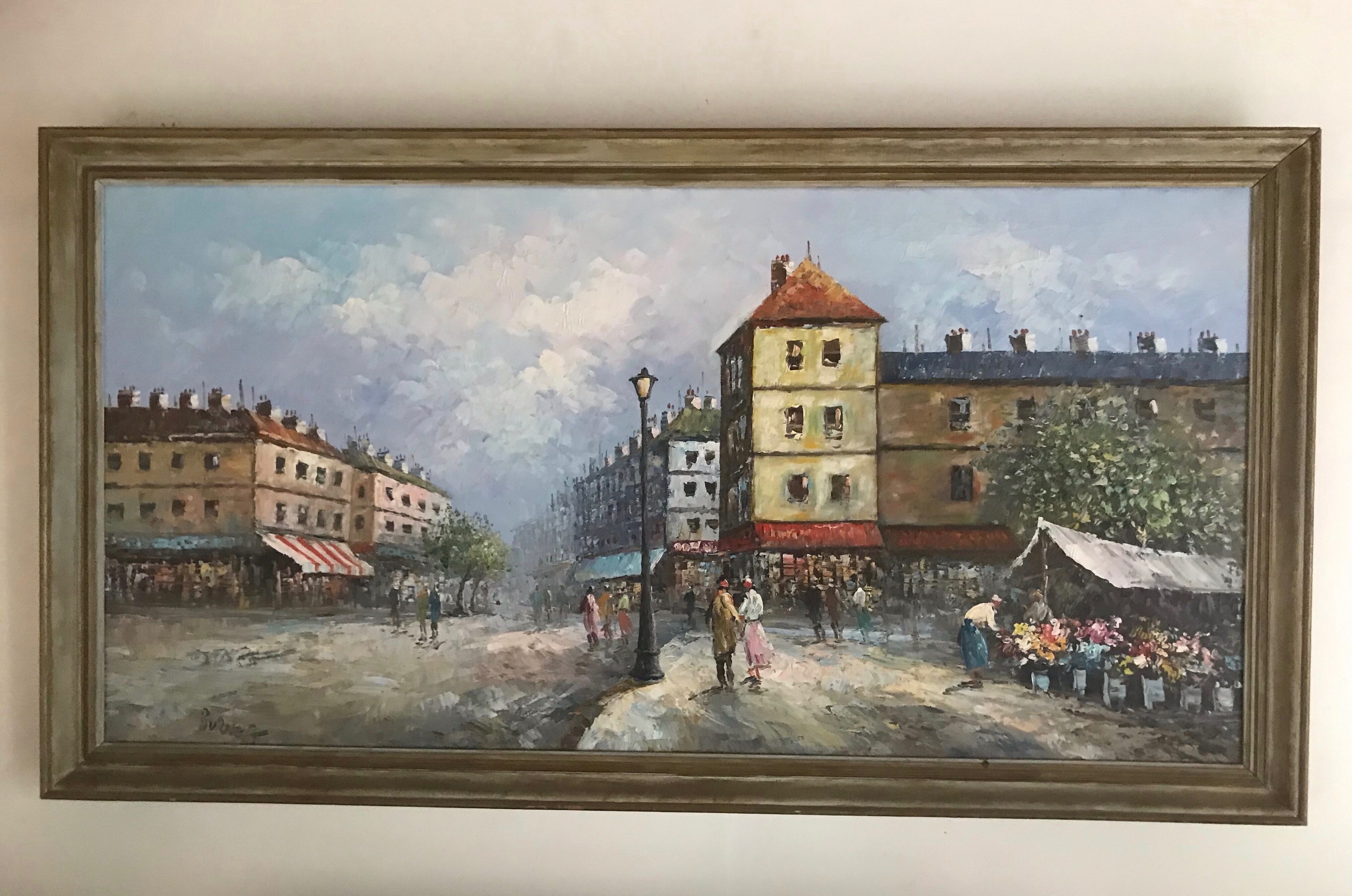 Animated parisian scene by burnett