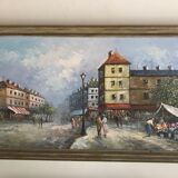 Animated parisian scene by burnett