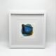 Original Abstract Drawing Framed 33x33 cm