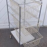 Vintage trolley dessert cart