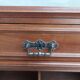 Walnut cabinet stamped BRUN.G.