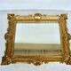 Miroir de style florentin 56x45,5cm, cadre doré